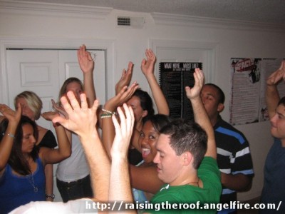 Raising the roof is a staple of a good party